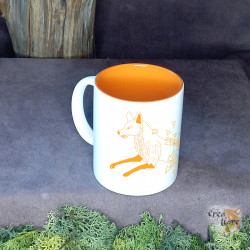 Renard origami, Tasse de...